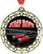 Cut Out Stars Insert Medals