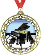 Cut Out Stars Insert Medals
