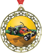 Cut Out Stars Insert Medals