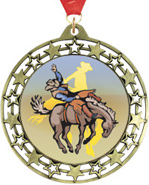 Cut Out Stars Insert Medals