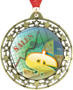Cut Out Stars Insert Medals