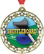 Cut Out Stars Insert Medals
