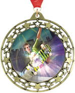 Cut Out Stars Insert Medals