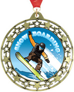 Cut Out Stars Insert Medals