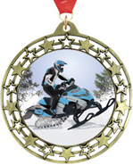 Cut Out Stars Insert Medals