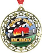 Cut Out Stars Insert Medals