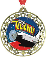 Cut Out Stars Insert Medals