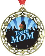 Cut Out Stars Insert Medals