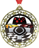 Cut Out Stars Insert Medals