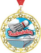 Cut Out Star Insert Medals