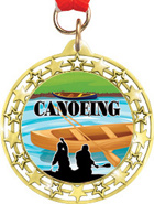 Cut Out Star Insert Medals