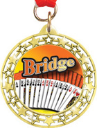 Cut Out Star Insert Medals