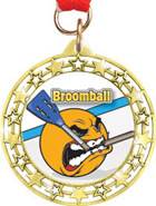 Cut Out Star Insert Medals