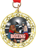 Cut Out Star Insert Medals