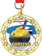 Cut Out Star Insert Medals
