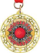 Cut Out Star Insert Medals