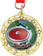 Cut Out Star Insert Medals
