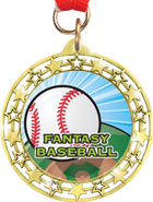 Cut Out Star Insert Medals