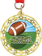 Cut Out Star Insert Medals