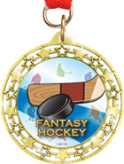 Cut Out Star Insert Medals