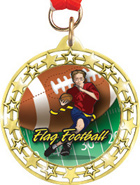 Cut Out Star Insert Medals