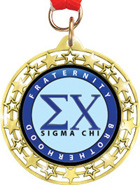 Cut Out Star Insert Medals