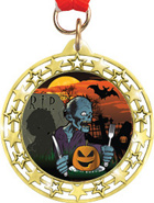 Cut Out Star Insert Medals