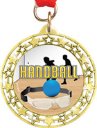 Cut Out Star Insert Medals