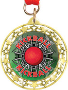Cut Out Star Insert Medals