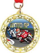 Cut Out Star Insert Medals