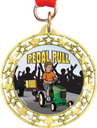 Cut Out Star Insert Medals