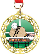 Cut Out Star Insert Medals