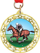 Cut Out Star Insert Medals