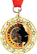 Cut Out Star Insert Medals