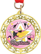 Cut Out Star Insert Medals