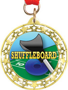 Cut Out Star Insert Medals