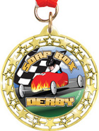 Cut Out Star Insert Medals