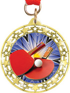 Cut Out Star Insert Medals