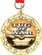 Cut Out Star Insert Medals