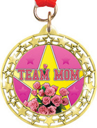 Cut Out Star Insert Medals