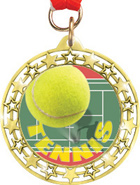 Cut Out Star Insert Medals