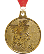 Custom Diecast Medal [2 inch Bright]