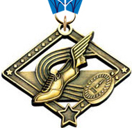 Track Diamond Star Medal