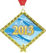 2013 Diamond Star Insert Medal