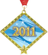 Diamond Star Insert Medal [2.75 inch]