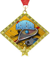 Diamond Star Insert Medal [2.75 inch]