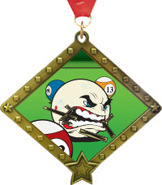 Diamond Star Insert Medal [2.75 inch]