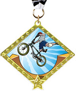 Diamond Star Insert Medal [2.75 inch]