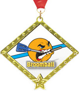 Diamond Star Insert Medal [2.75 inch]
