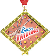 Diamond Star Insert Medal [2.75 inch]